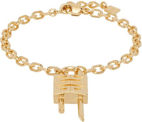 givenchy mini lock bracelet.